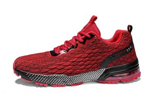 Fashion Breathable Marathon Running Shoes XY907120 Red Black