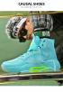 2022 Fashion Basketball Shoes High HZJ81922 Mint Green