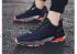 New Breathable Marathon Running Shoes XY907119 Navy Blue Orange