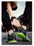 Professional Breathable Marathon Running Shoes XY907918 Black White Green